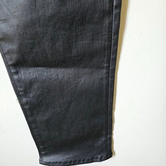NWT DAZE DENIM DAILY DRIVER IN COATED ASPHALT BLACK PANTS STRETCHY SIZE 31 - Picture 10 of 15
